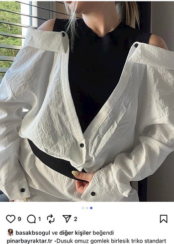 Düşük Omuz Pamuklu Düğmeli Midi Elbise - Görsel 3