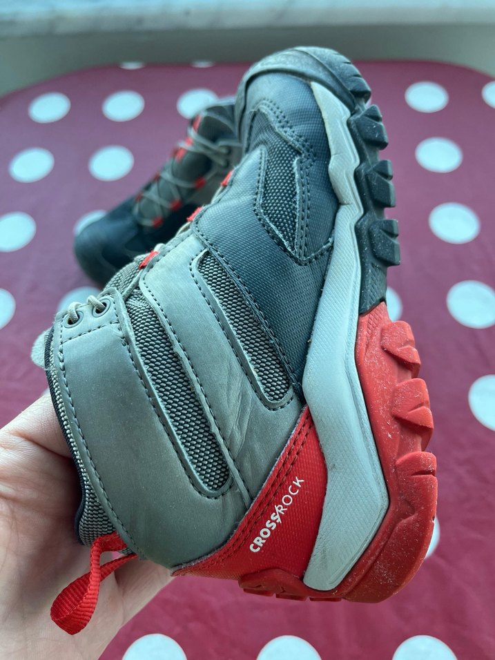 Gri Erkek Çocuk Kauçuk Botlar - Görsel 3