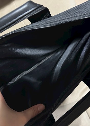 Siyah Kadın Laptop Çantası - Görsel 2