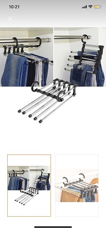 5li pantolon askısı