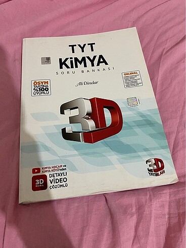 3D tyt kimya test kitabi