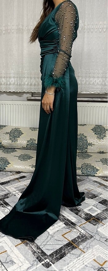 xl Beden YEŞİL ŞIK ABİYE
