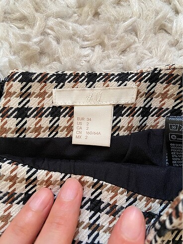 xs Beden camel Renk H&M etek