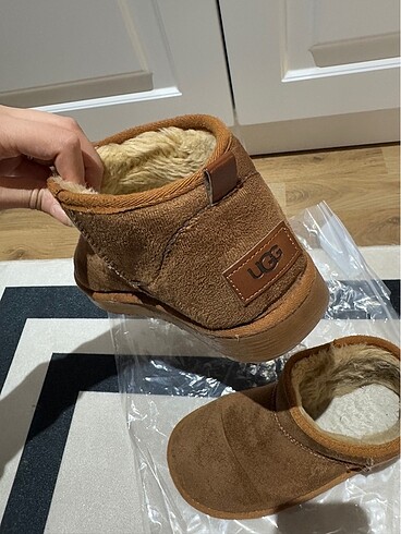 38 Beden kahverengi Renk Ugg bot