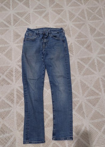 Erkek Mavi Denim Pantolon / jean