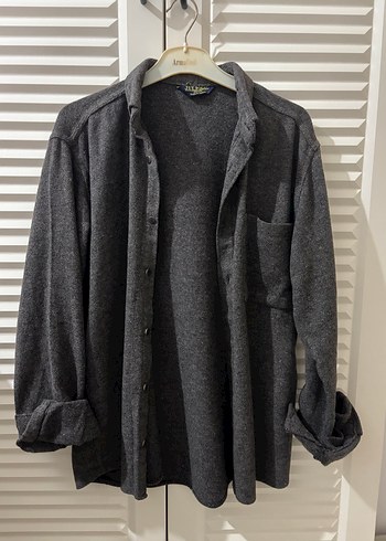 Diğer Melanj Oversize Oduncu Gomlek