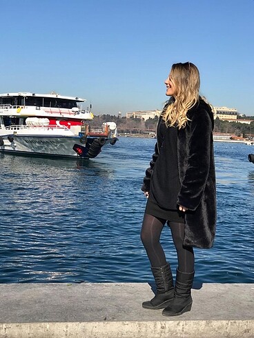 Peluş kürk kaban