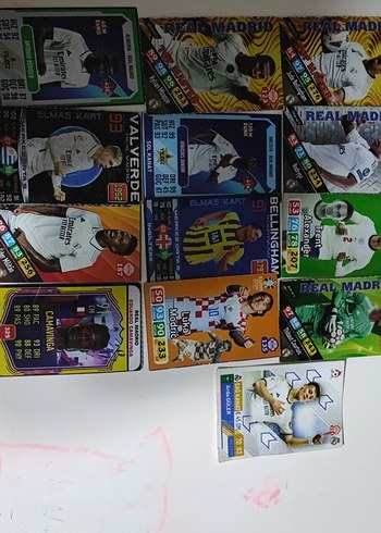 Real Madrid Futbolcu Kartı - Görsel 3