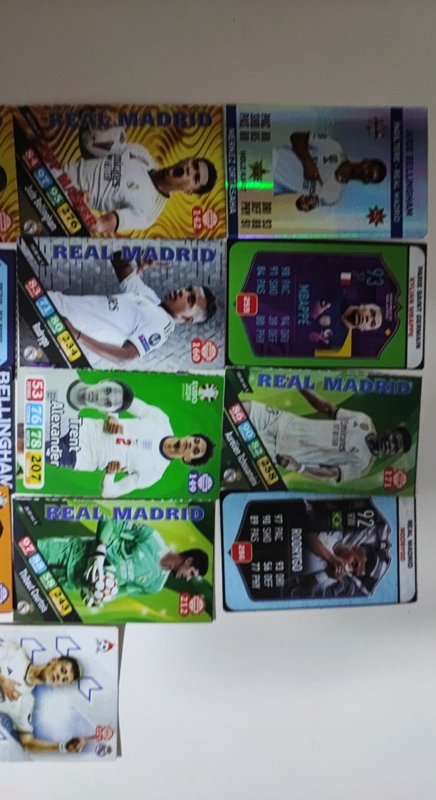 Real Madrid Futbolcu Kartı - Görsel 2