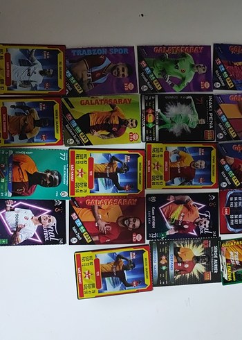 Galatasaray Futbol Kartları Seti - Görsel 3