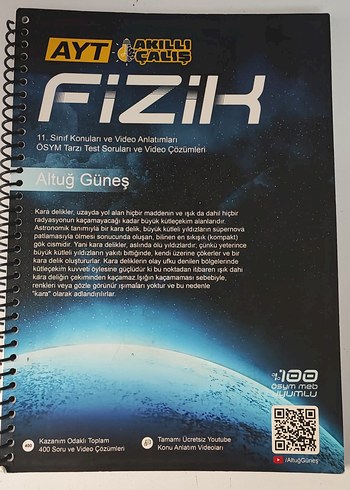 AYT Fizik 11. Sınıf Konu Anlatım fasikül