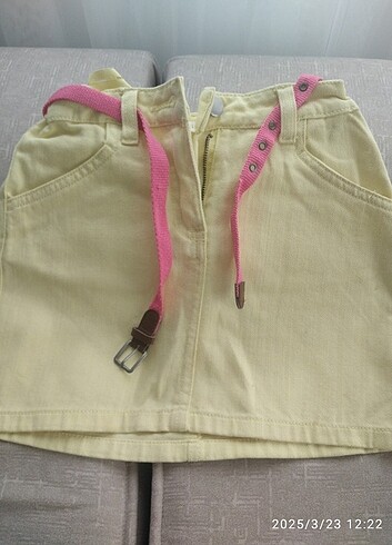 Kız çocuk etek koton - Görsel 2