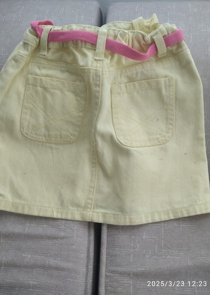 Kız çocuk etek koton - Görsel 3