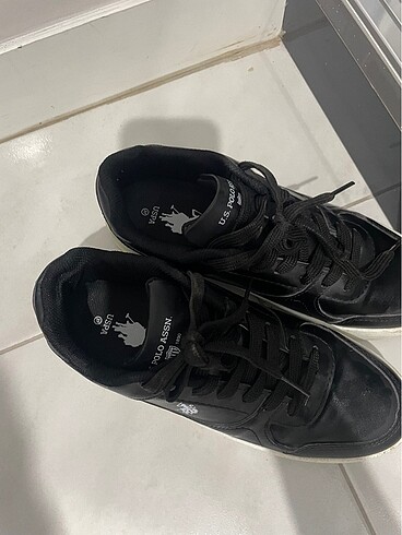 U.S Polo Assn. Polo siyah kadın ayakkabı