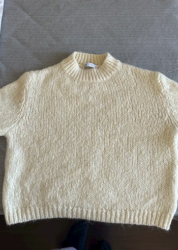 Zara Zara açık krem rengi kazak
