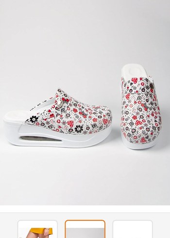 Beyaz Renkli Bağcıklı Kadın Dolgu Topuk Terlik - Görsel 2