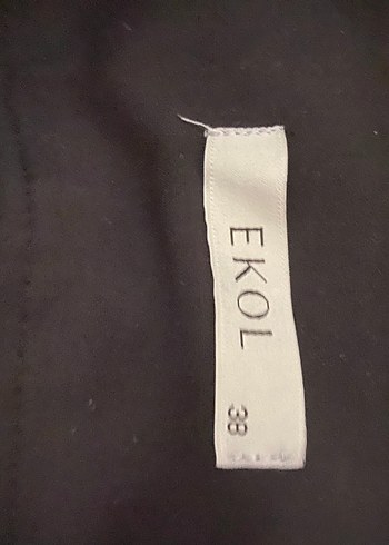 Kadın Siyah Kumaş Pantolon - Görsel 7