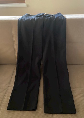 Kadın Siyah Kumaş Pantolon - Görsel 5