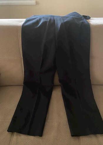 Kadın Siyah Kumaş Pantolon - Görsel 6