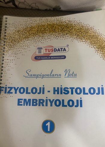 Fizyoloji, Histoloji ve Embriyoloji Ders Notları 1-2 - Görsel 2