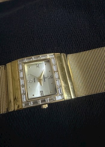 Altın Renk Kadın Saat - Görsel 2