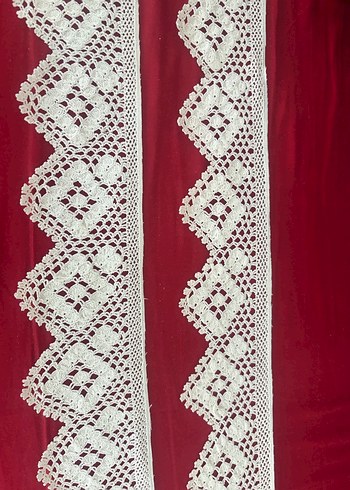 El Yapımı Klasik Dantel Kenarlık - Görsel 2