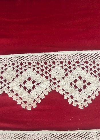 El Yapımı Klasik Dantel Kenarlık - Görsel 3