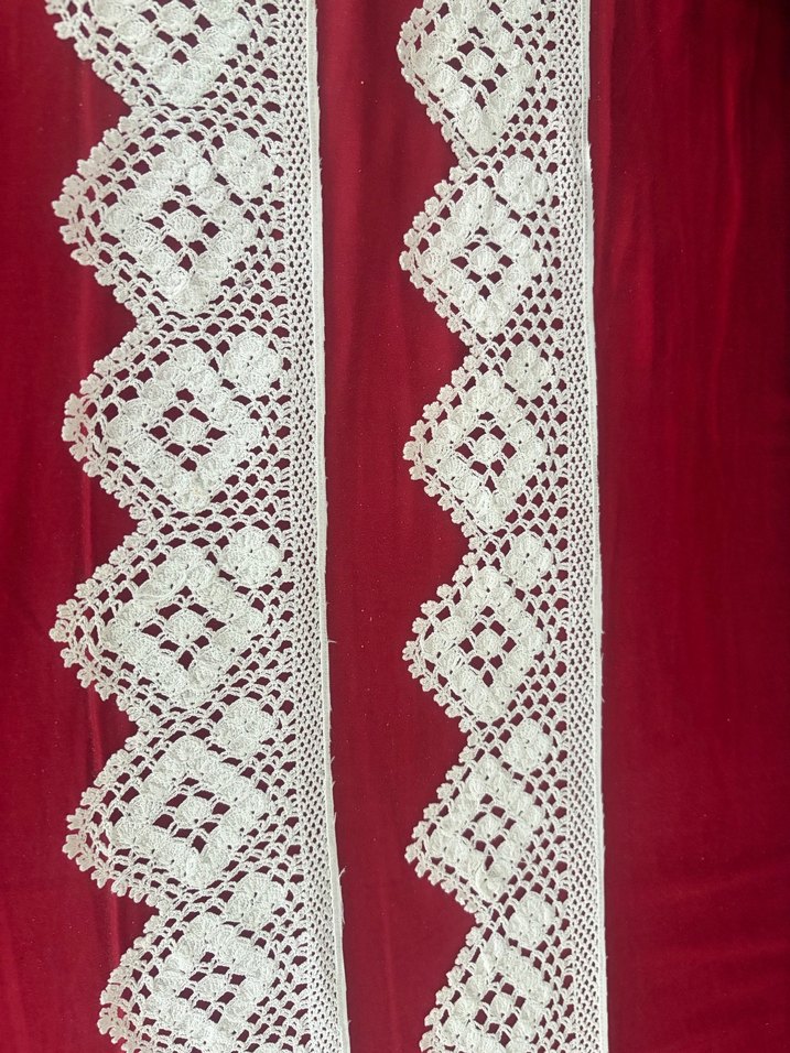 El Yapımı Klasik Dantel Kenarlık - Görsel 2