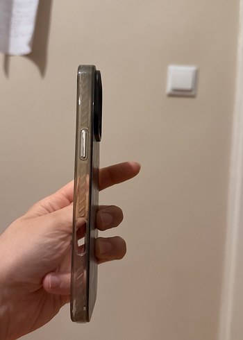 Parlak Yıldız Desenli Siyah 16 pro max telefon kılıfı - Görsel 3