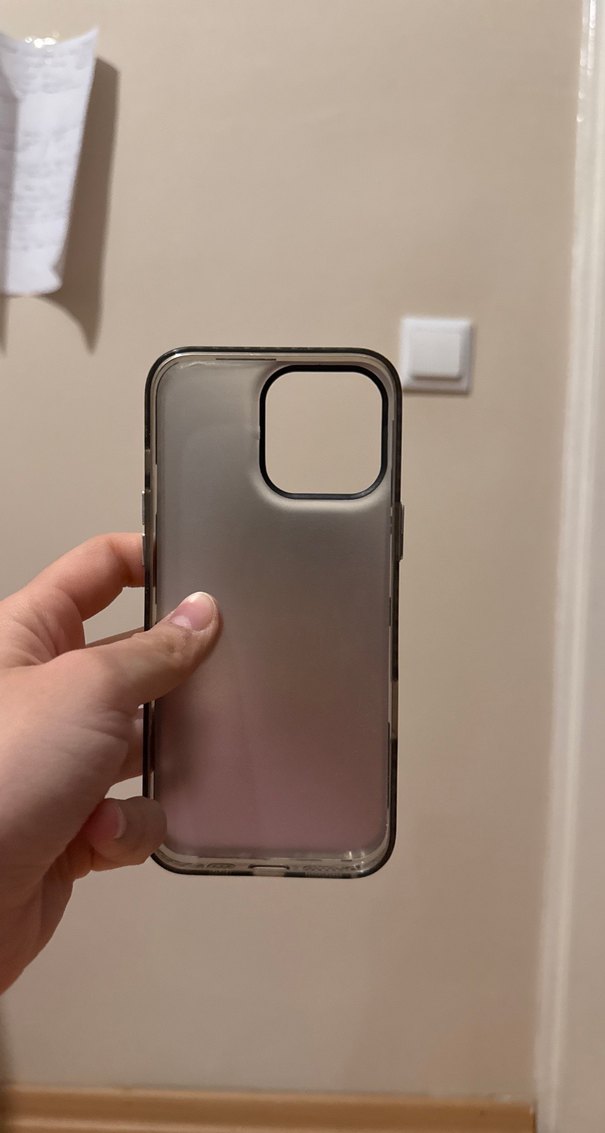 Parlak Yıldız Desenli Siyah 16 pro max telefon kılıfı - Görsel 2