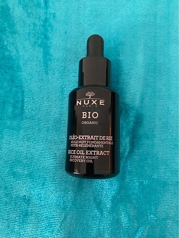 Nuxe Bio Organik gece bakım yağı