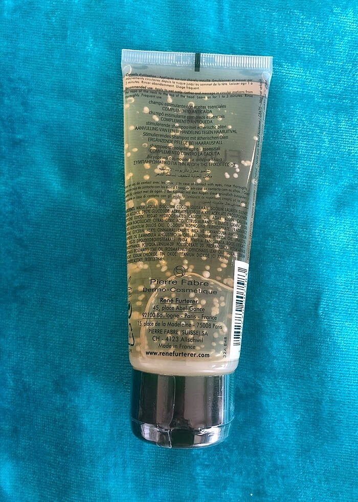 Rene Furterer dökülme karşıtı şampuan 200ml - Görsel 3