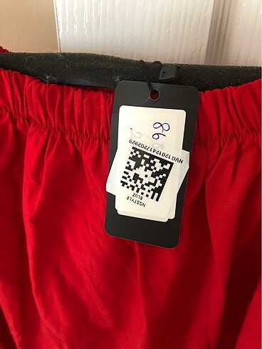 xs Beden kırmızı Renk NG Style bluz