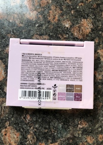 Essence I Like to Mauve It Göz Farı Paleti - Görsel 2