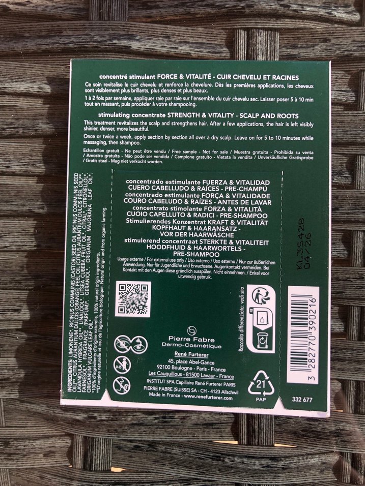 Furterer Complexe 5 Saç Bakım Konsantresi 6ml - Görsel 3