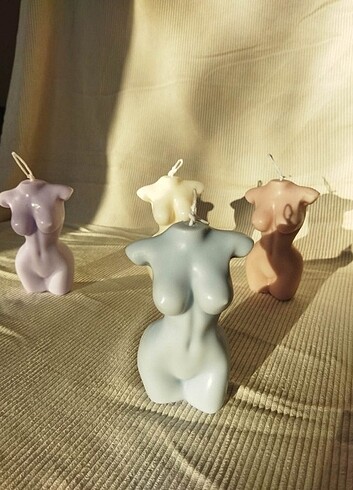 Zara Home Seksi kadın vücudu mum