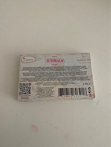 Beden The balm yüz paleti
