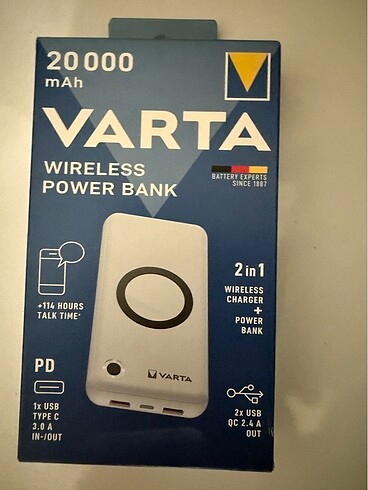 Varta Powerbank 20000 mah