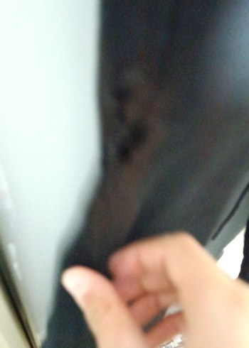 Erkek Siyah Süet Fermuarlı Dar Kesim Eşofman - Görsel 2