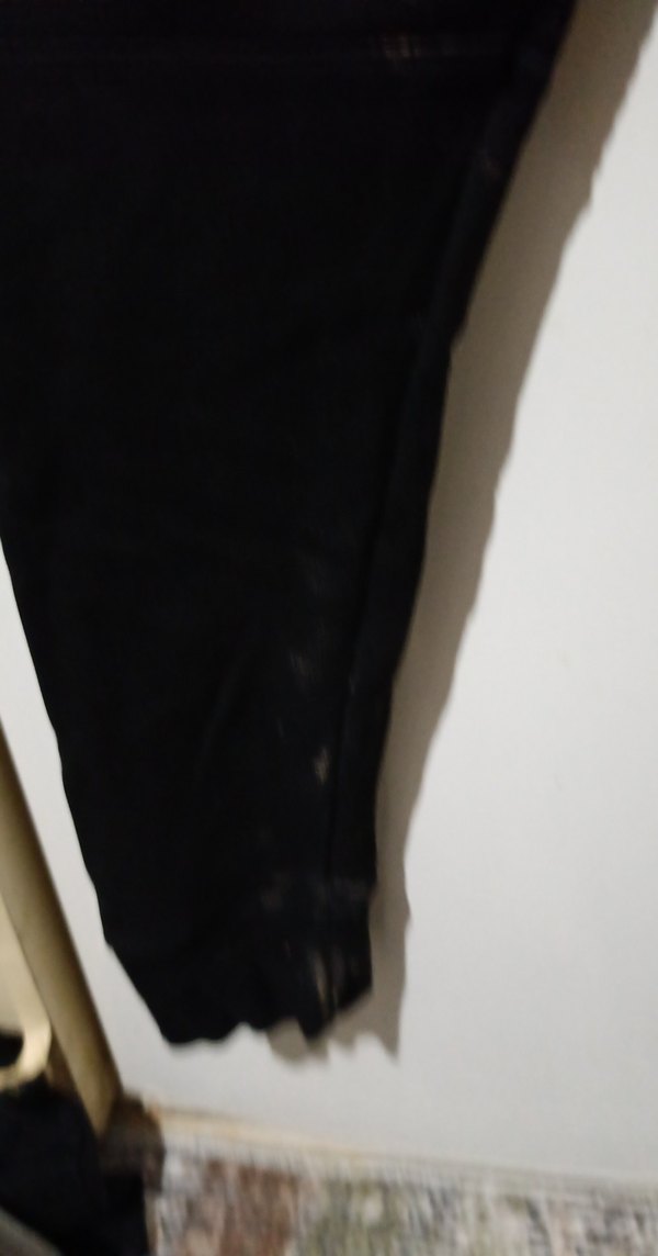 Erkek Siyah Süet Fermuarlı Dar Kesim Eşofman - Görsel 4