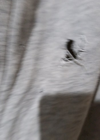 Gri Rahat Kesim çocuk Keten Eşofman - Görsel 3