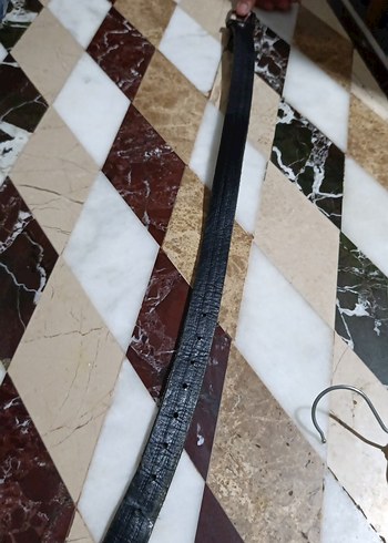 Koyu Kahverengi Minimalist Erkek Kemer - Görsel 2