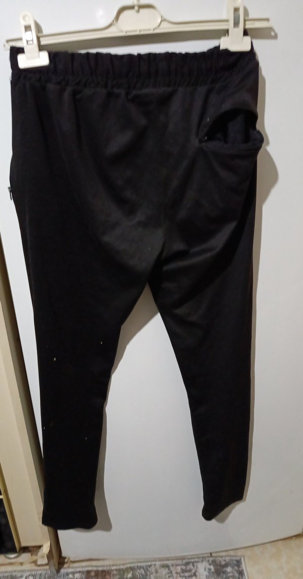 Siyah Erkek Dar Kesim Eşofman Altı - Görsel 3