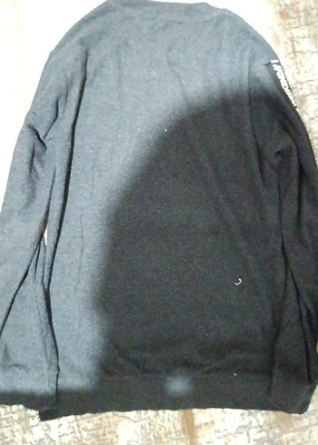 Gri Erkek Uzun Kollu Sweatshirt - Görsel 3