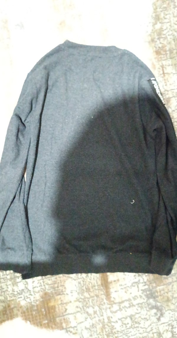 Gri Erkek Uzun Kollu Sweatshirt - Görsel 3