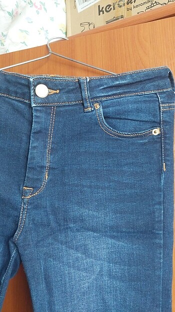 Stradivarius Stradivarius dar kot pantolon 36 beden