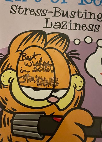 İMZALI Garfield 2016 Takvim Seti - Görsel 5