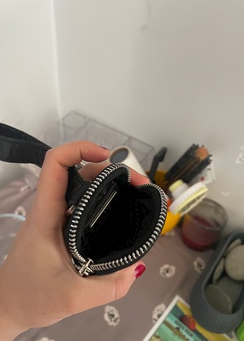 Beden PRADA mini cüzdan anahtarlık