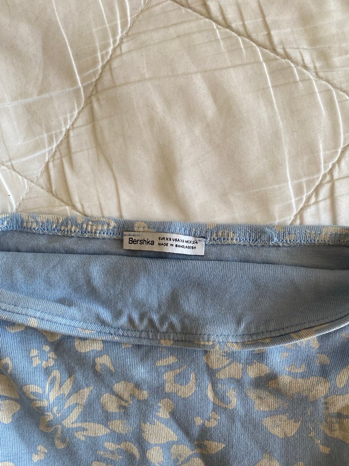 Mavi crop bershka - Görsel 2