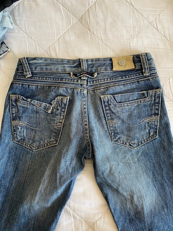 düşük bel Kadın Kot Pantolon - Görsel 3